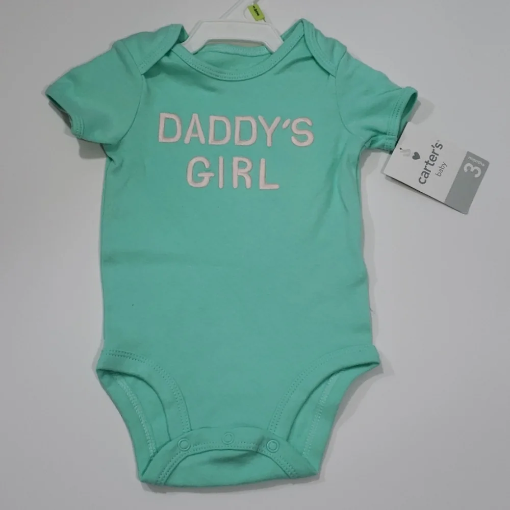 Carter's Daddy's Girl bodysuit size 3 months